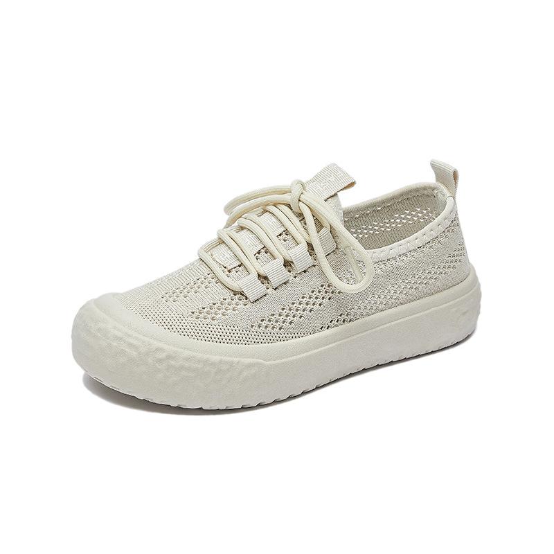 Summer old Beijing cloth shoes women's mesh shoes hollow breathable mesh casual sports shoes thin thick-soled fisherman shoes single shoes