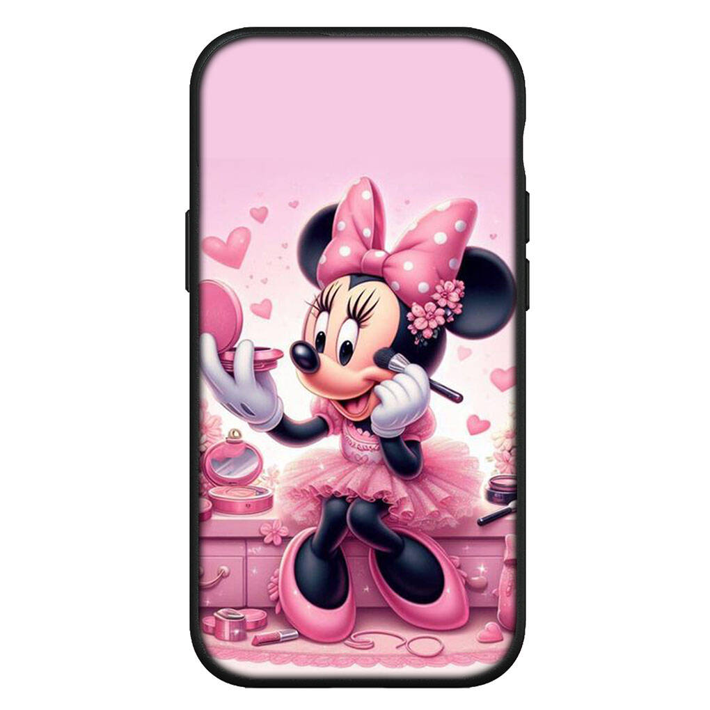 

Чехол для iPhone 17 16 15 Xiaomi Poco Redmi Note 14 13 12 11 Pro Max 9 16e Samsung Galaxy S25 S24 S23 OPPO Huawei Минни Микки Розовый Мышь Чехол для телефона for Samsung Galaxy A07