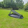 HXBEE Double-Layer Backpacking Tent, 2-Person Lightweight Camping Tent with Aluminum Poles