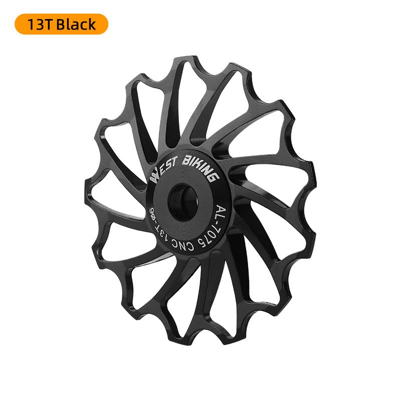 WEST BIKING MTB Rennrad 11T 13T Schaltwerk Röllchen Leitrad Halterung 8-11 Fach Fahrrad Leitrolle Spannrolle 4/5/6mm