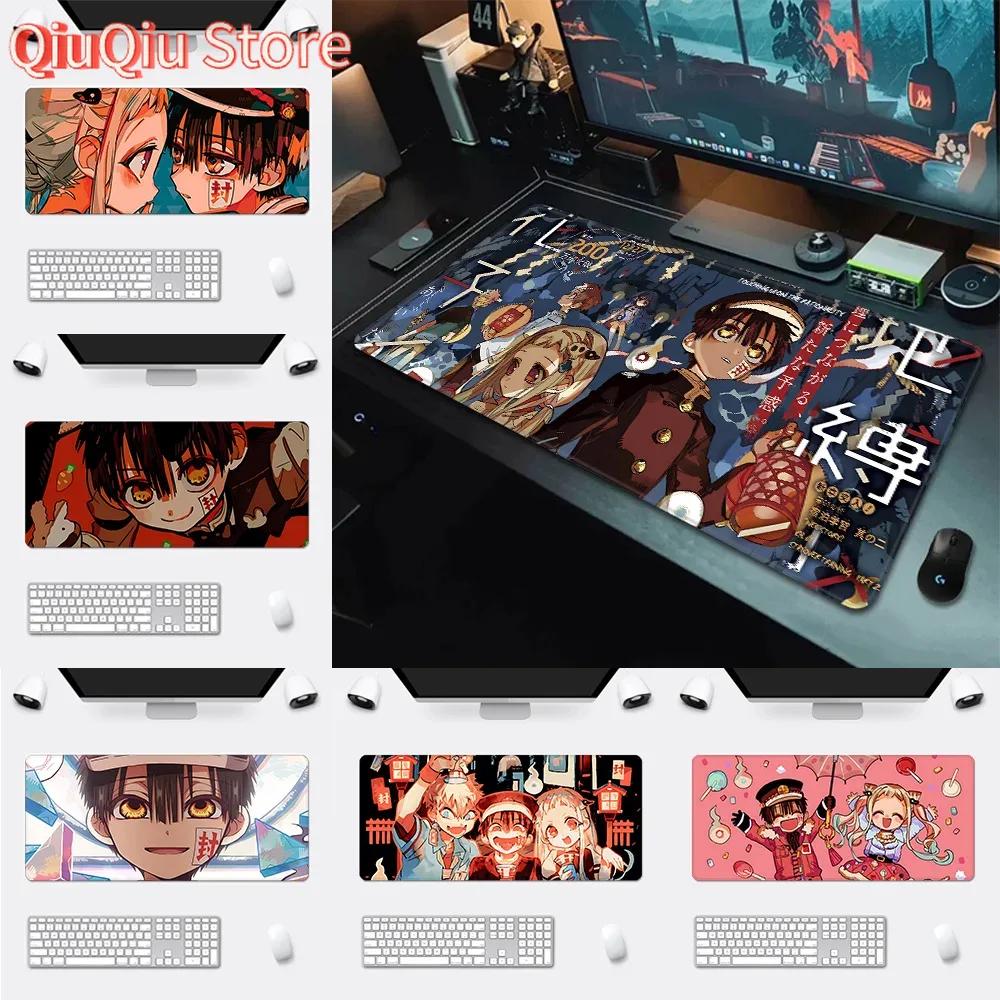 Toiletbound Hanakokun Mousepad HD Printing Computer Gamers Locking Edge Nonslip Mouse Pad XXLxcm Keyboard PC Desk Pad