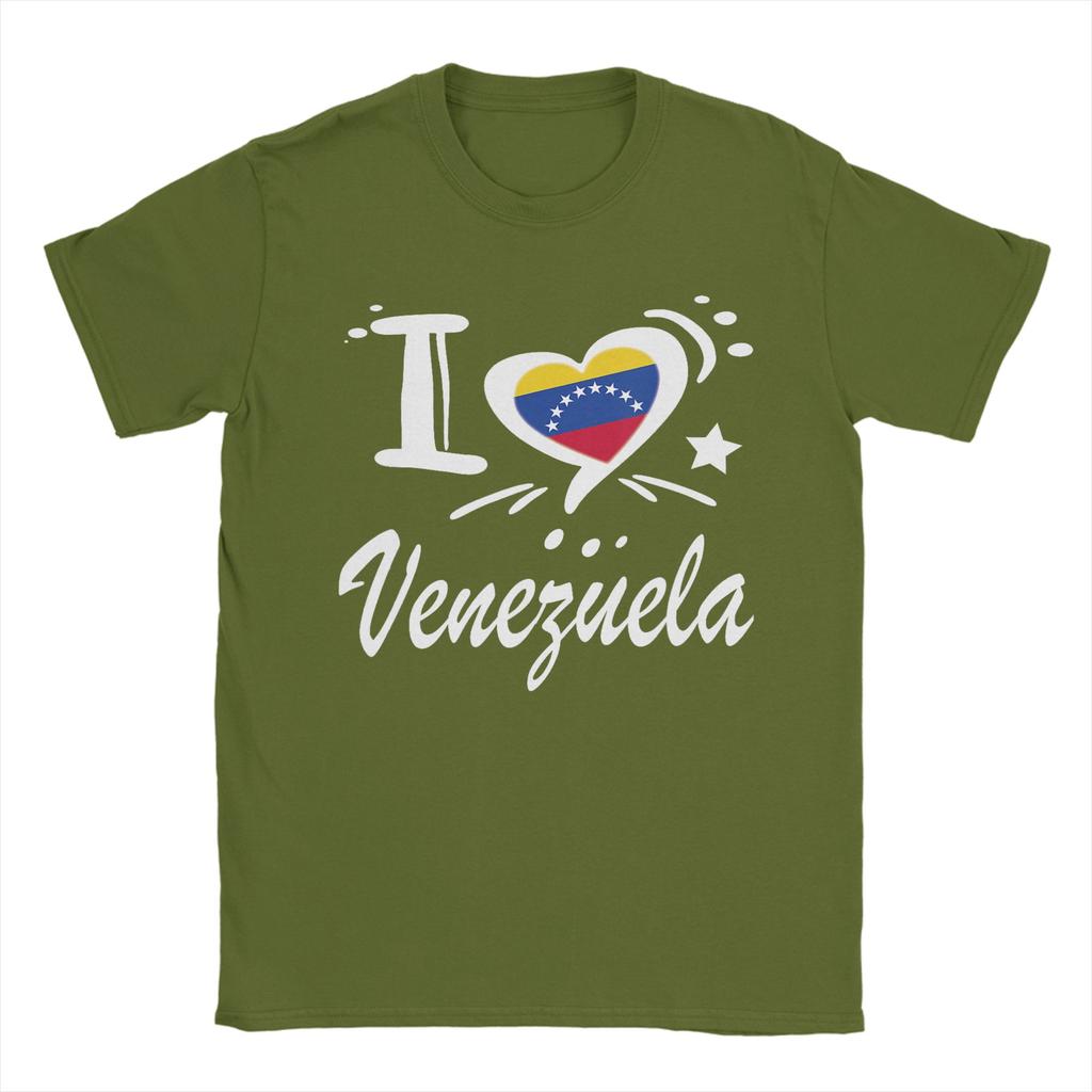 Unique Venezuela Venezuelan Flag TShirt for Unisex O Neck Pure Cotton T Shirt Short Sleeve Tees 4XL 5XL 6XL Clothes