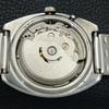 AUTOMATIC VINTAGE RICOH R31 JAPAN MENS SILVER COLOR DIAL WATCH a701943-5 R207-a701943