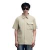 FILA Explorer Classic Versatile Comfortable Loose Work Short Sleeve Shirt Men shirts A11M537401F-DK