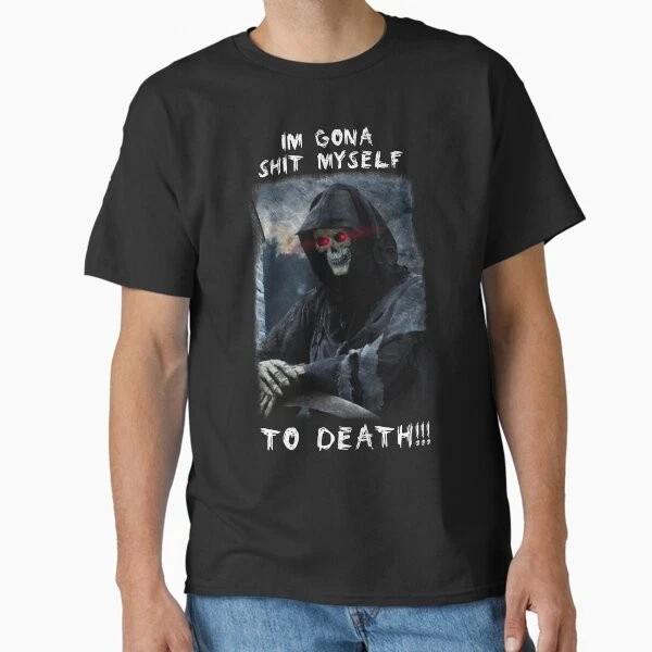 Im Gona Shit Myself To Death Classic Tshirt Made In Usaaus Tshirt S2xl S