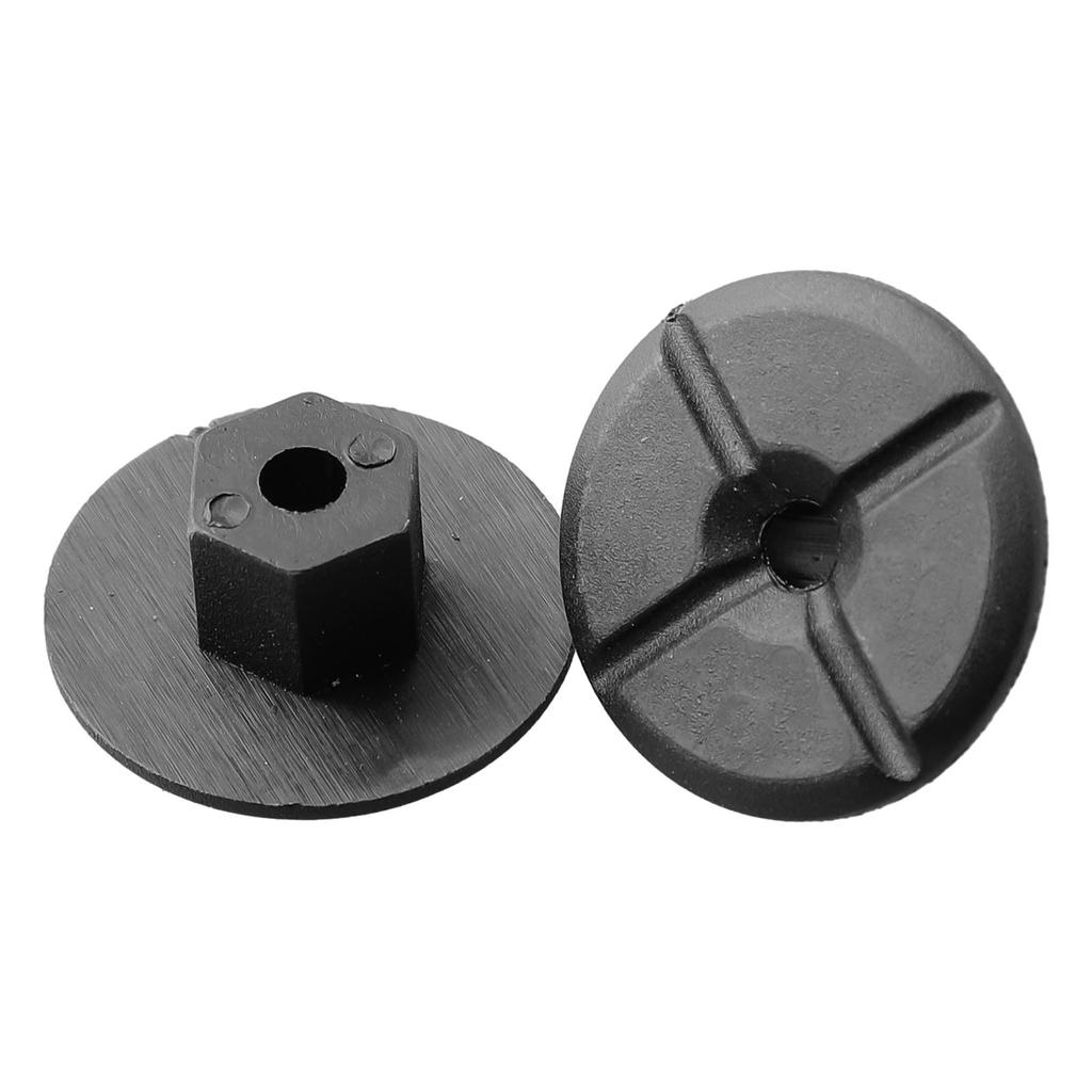 50pcs Car Unthreaded Plastic Nuts Clips A2019900050 4mmHole Without Threaded ForMercedes ForBMW W201 W124 190DCar NutFender Snap
