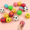 Creative Cartoon Mini Hollow High Bouncy Ball Toys Children'S Bouncing Rubber Hollow Bouncy Ball Toys Kids Holiday Birthday Gift