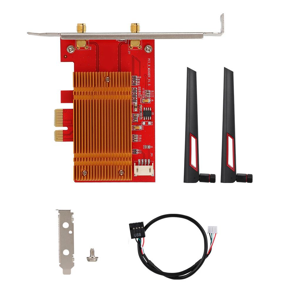 

For Intel 9260AC Dual Band NIC 1.73Gbps PCI-E Desktop Wireless Network Card With 8dBi Antenna