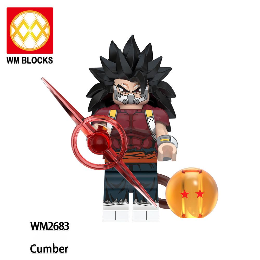 

Аниме строительные блоки WM6179 фигурка модель комплект игрушки развивающий подарок для детей рождественский подарок на день рождения мальчик