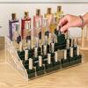 Acrylic 4 Tier Display Organizer Clear Stand for Perfume Makeup Desserts and Stable with Unique Multi Layer Design