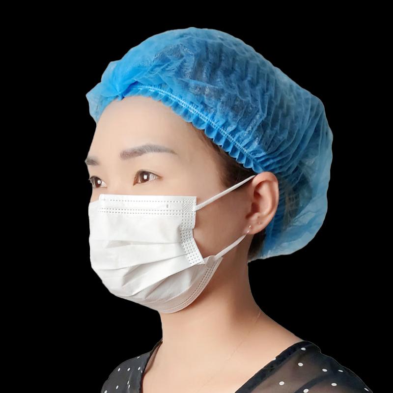 HUIWEN Disposable Non-woven Oil-Resistant Head Covers