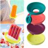 Drip-Proof Silicone Ice Cream Holder Reusable Anti-Flow Ice Cream Bracket Portable Popsicle Protectors For Kids Bjl008