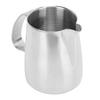 Aufschäumbecher 304 Edelstahl Tropffreier Spitzausguss Integrierter Milchaufschäumbecher Kaffee Dampfgießer 350ml