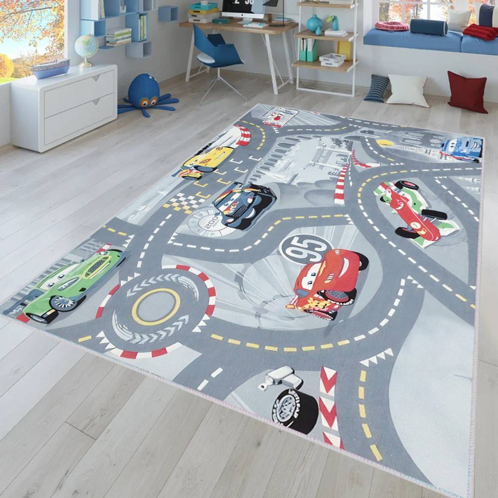 

Eliana Home Washable Printed Carpet LNA4055 80X150 серый