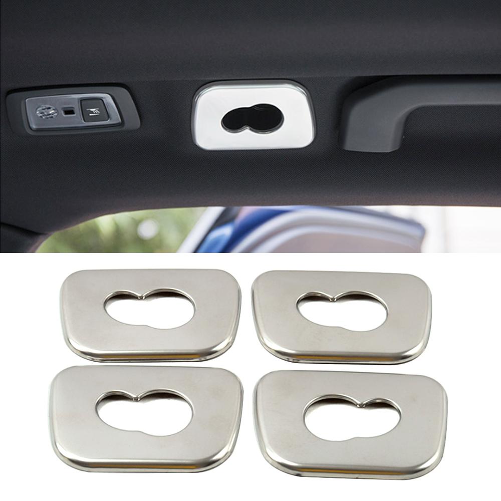 For Volvo XC60 2018 2019 2024 Roof Hook Frame Cover Trim Stainless Steel Auto Accessories Decoration Sticker