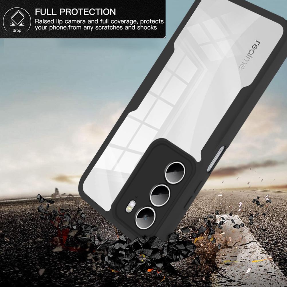 Ganzkörperschutz Stoßfestes Case für Realme C75 4G Realme 14x 5G Schutzhülle Displayschutzfolie Fundas Coque Capa