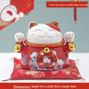 Creative Japanese Fortune Cat Ceramic Piggy Bank - Lucky Gift for Store Openings