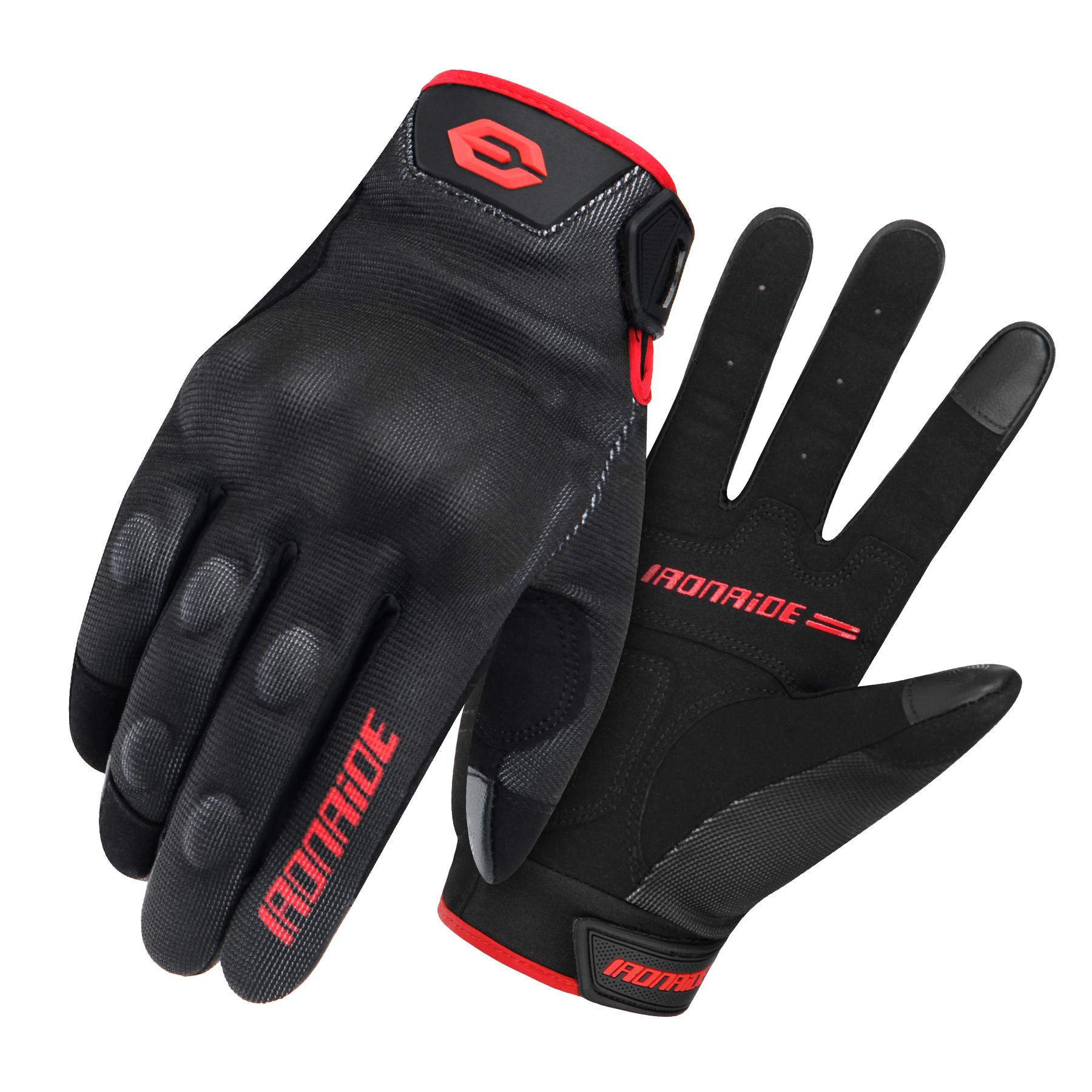 

Motorcycle Gloves Anti Fall Anti Slip Breathable Off-road Touch Screen Riding Gloves Motorcycle Outdoor Full Finger Gloves XL