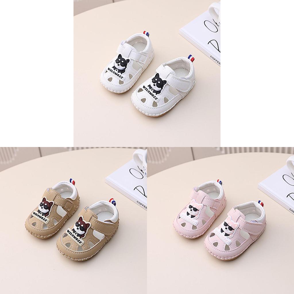 Baby Toddler Soft Sole Walking Shoes For Newborns With Velcro Closure Summer Kids Sneakers