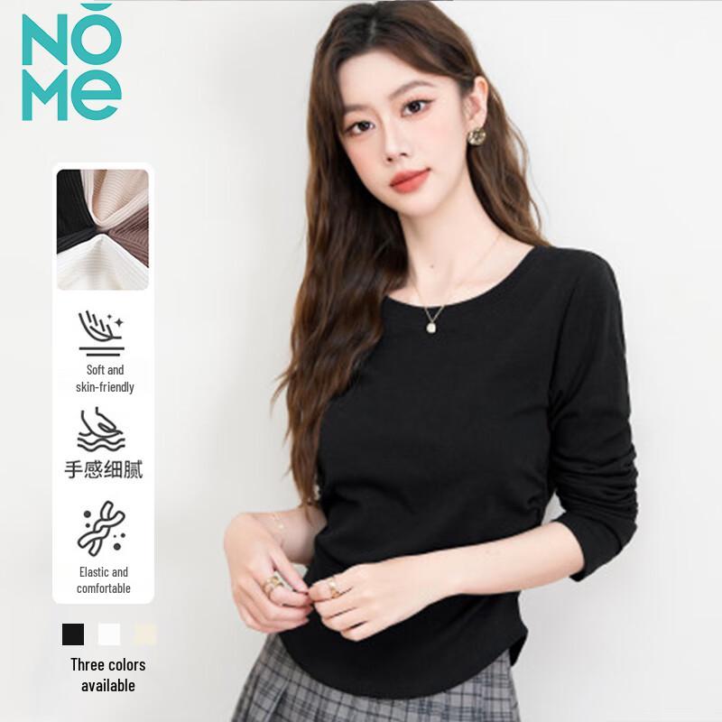 

NOME Women s Ruched Long-Sleeve T-Shirt XL