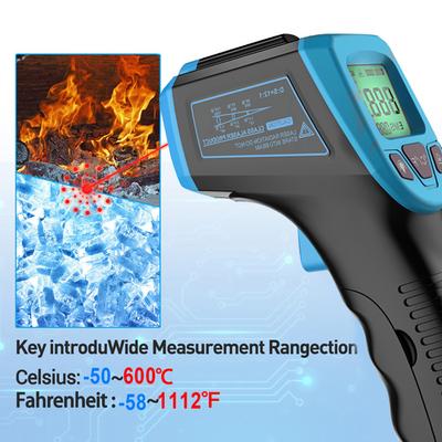 Infrared Thermometer, Non-Contact Digital Laser Temperature Gun -58 Degrees F To 1112 Degrees F (-50 Degrees C To 600 Degrees C)