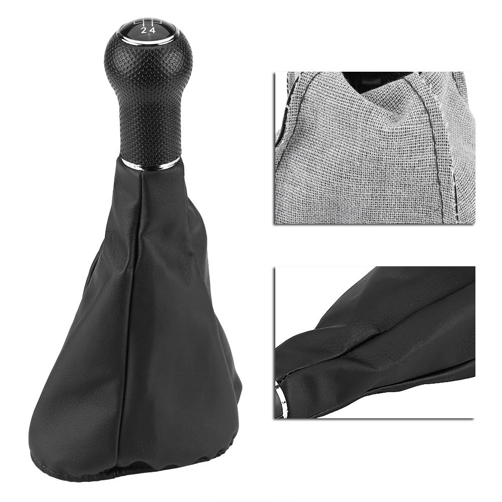 5 Speed Gear Shift Knob Gaiter Knob Gaiter 5 Speed & 6 Speed Gear Shift Knob Gaiter Boot Cover for Golf 3 Jetta MK3 1991-1998