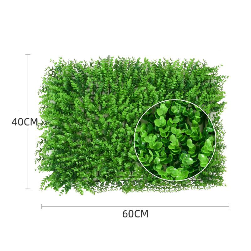 

Artificial 6040cm Eucalyptus Plants Green Wall Greenery Fence Foliage Decor