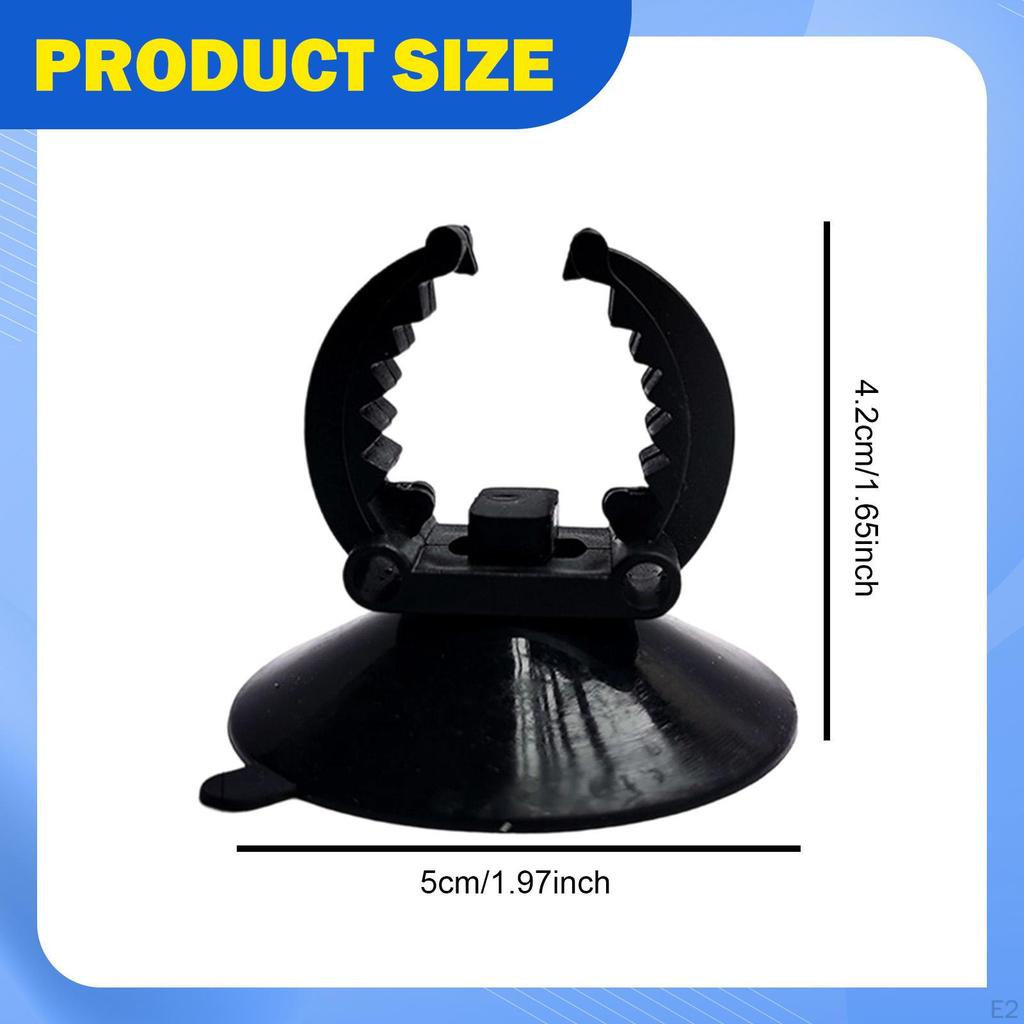 10 Pieces Aquarium Suction Cups with Clips Heating Rod Clamps Accessories Versatile Easy to
