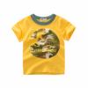 2 3 4 5 7 9 Years Summer Baby Boys Short Sleeve T-shirt Children Kids Cotton Cartoon Tops For Little Boys KF1022