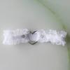 Damen Strumpfband mit Rüschen, Spitze, Metallherz, für Hochzeiten, Beingeschirr, Gothic, Punk, Kawaii, dehnbar, Oberschenkelring, Clubwear