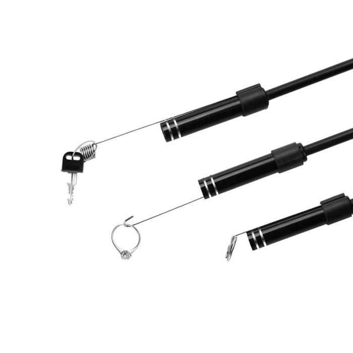 SHOP-STORY - Wireless Wifi Endoscope - Mini Waterproof Camera and Compatible IOS Android Mac Tablet Windows - Dimension 1 Meter