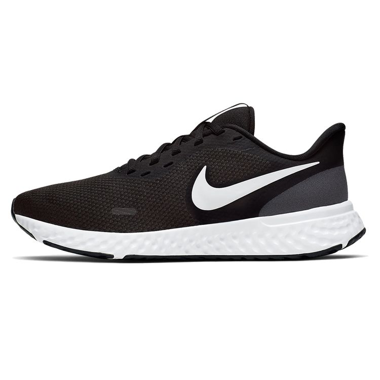 

Женские кроссовки Nike Revolution 5 антрацитовые черно-белые BQ3207-002