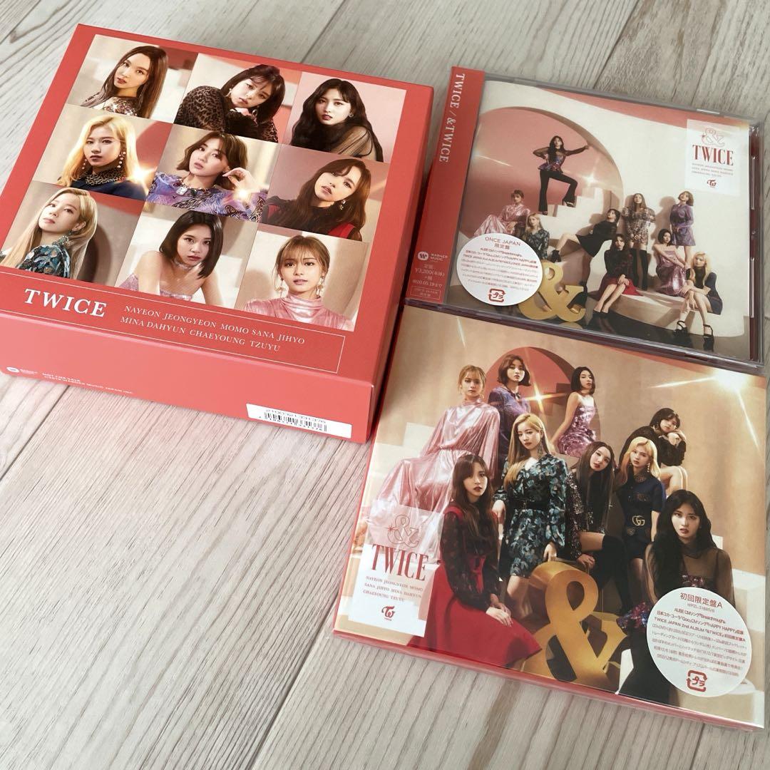 

[USED] &TWICE ONCE JAPAN Limited Edition + First Limited Edition A Special Storage Box Bonus