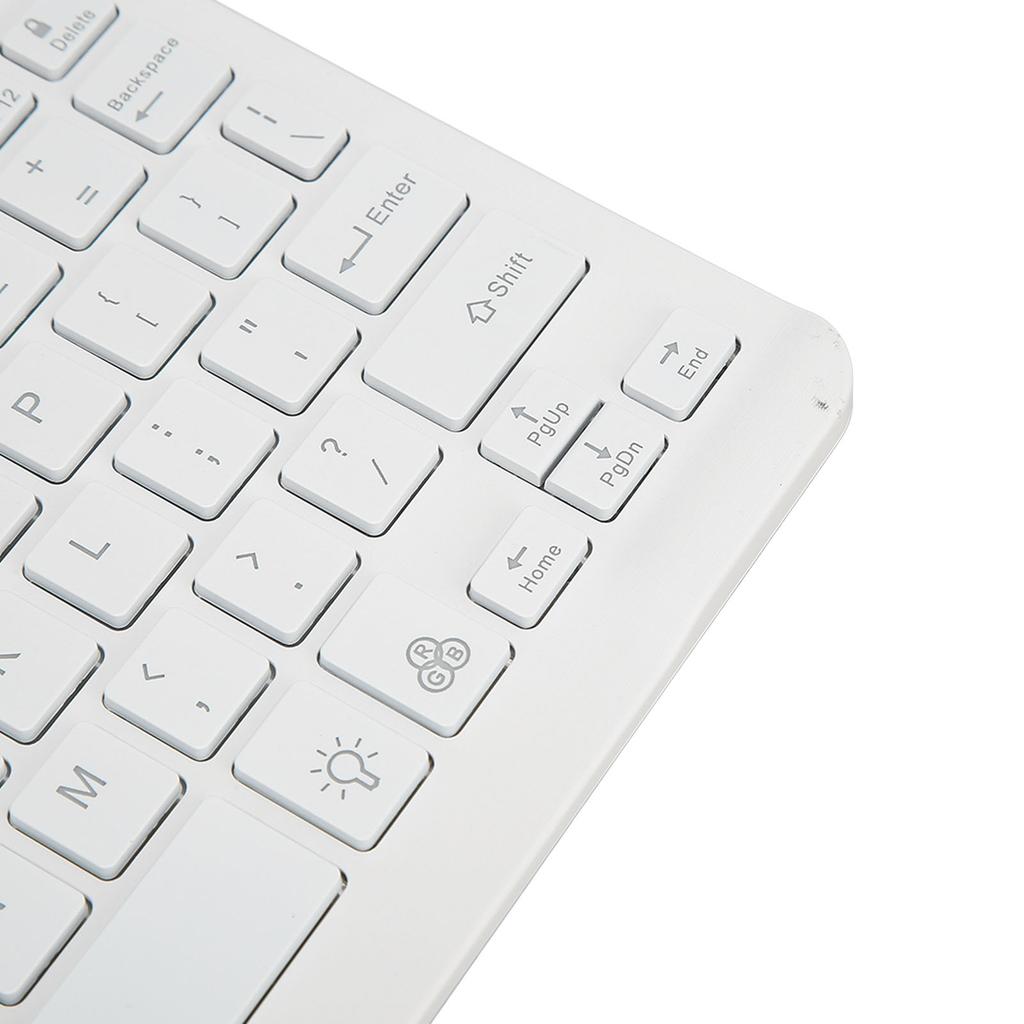 Keyboard RGB LED Backlighting 78 Keys   Thin   Wireless Keyboard for   for   for