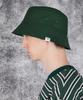 Bajal Monogram Label Color Bucket Hat Green