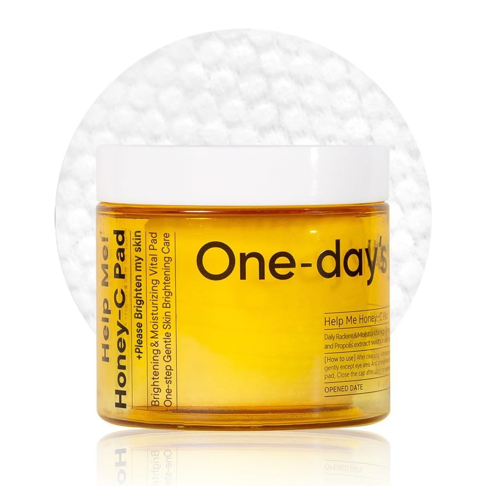 One Day s You Help Me Honey-C Wiping Pad (60 pieces) Skin Care Exfoliating Toner Lotion Korean Cosmetics Me!+ [Official Japan] [Genuine HONEY-C