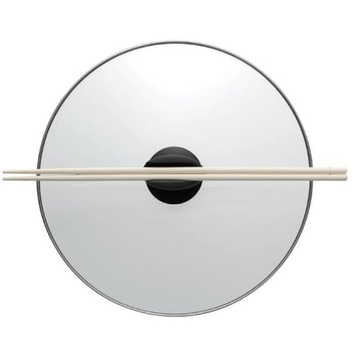 30cm Tabletop Pot for 6-8 People, Lighter than Earthenware, Durable, Double-Handled, Gas/Induction Compatible, Lightweight, Marble Diamond Finish, Gla