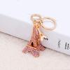 Double Eiffel Tower Key Chain Handbag Hanging Keyring