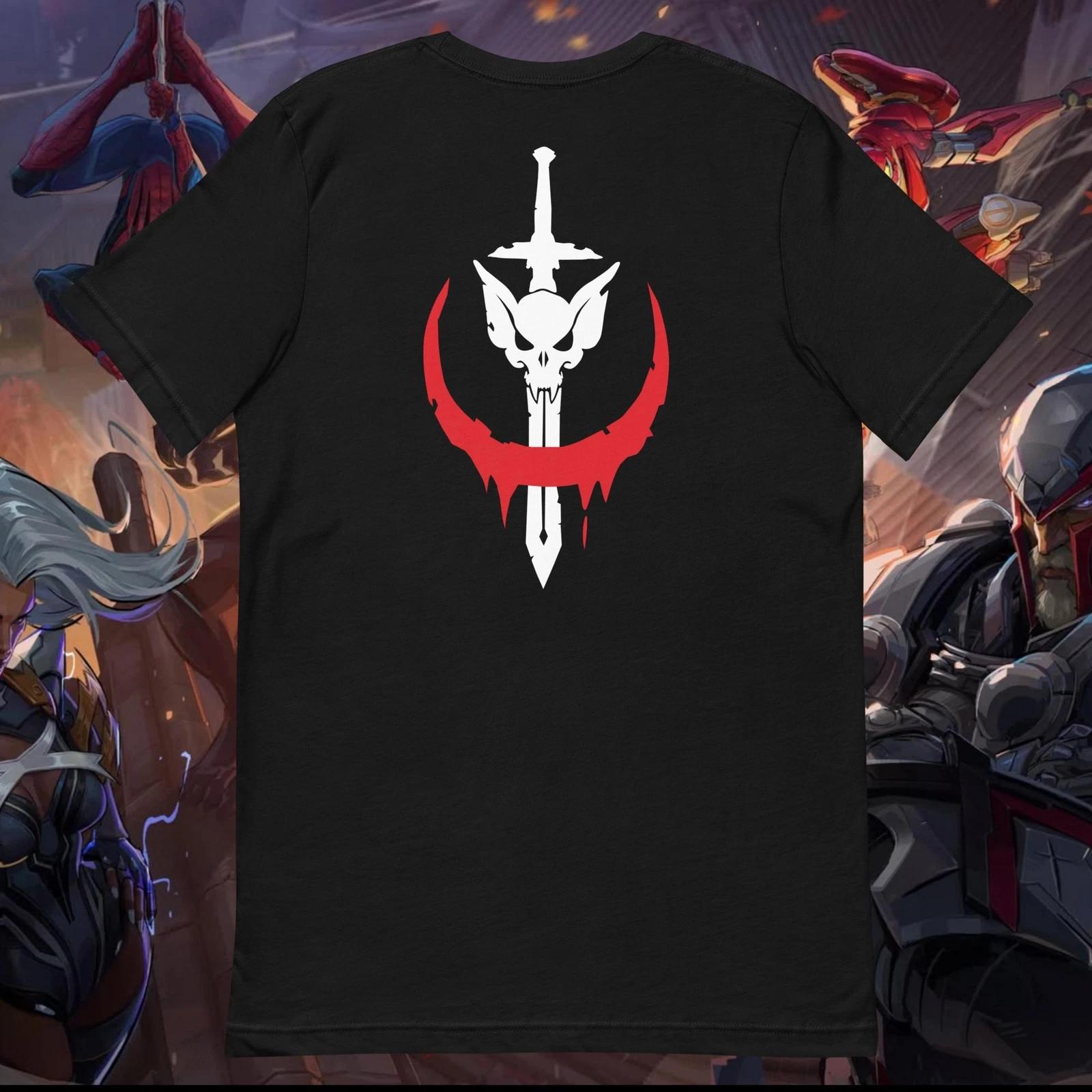 Marvel Rivals Blood Moon Knight Shield Blaze shirt Invisible Woman Human Torch S