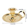 Handheld Taper Candle Holder With Handle Brass Candlestick Holder  Wedding Centerpiece