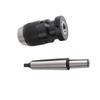 Self Tighten Drill Chuck Drill Chuck 1-16mm Capacity 45# Steel Self Tighten Keyless Lathe Drill Chuck with MT3-B18 Taper Arbor