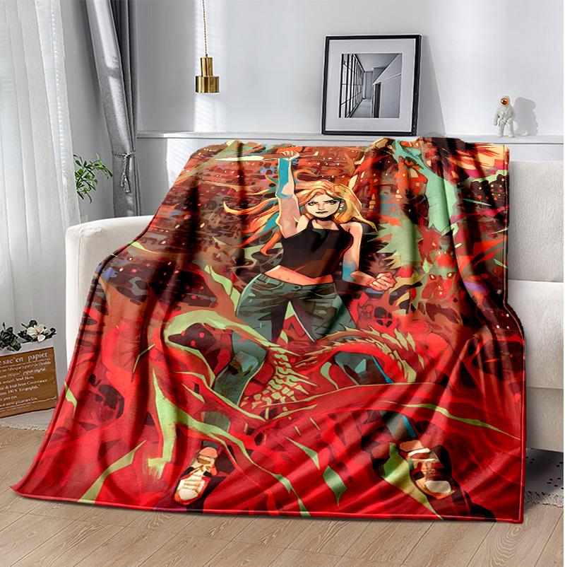 Buffy Flanelldecke Weich Warm Ganzjahres Überwurf, Design für Camping, Autoreisen, Wandern Sofa, Bett, Büro Perfektes Geschenk für Partys