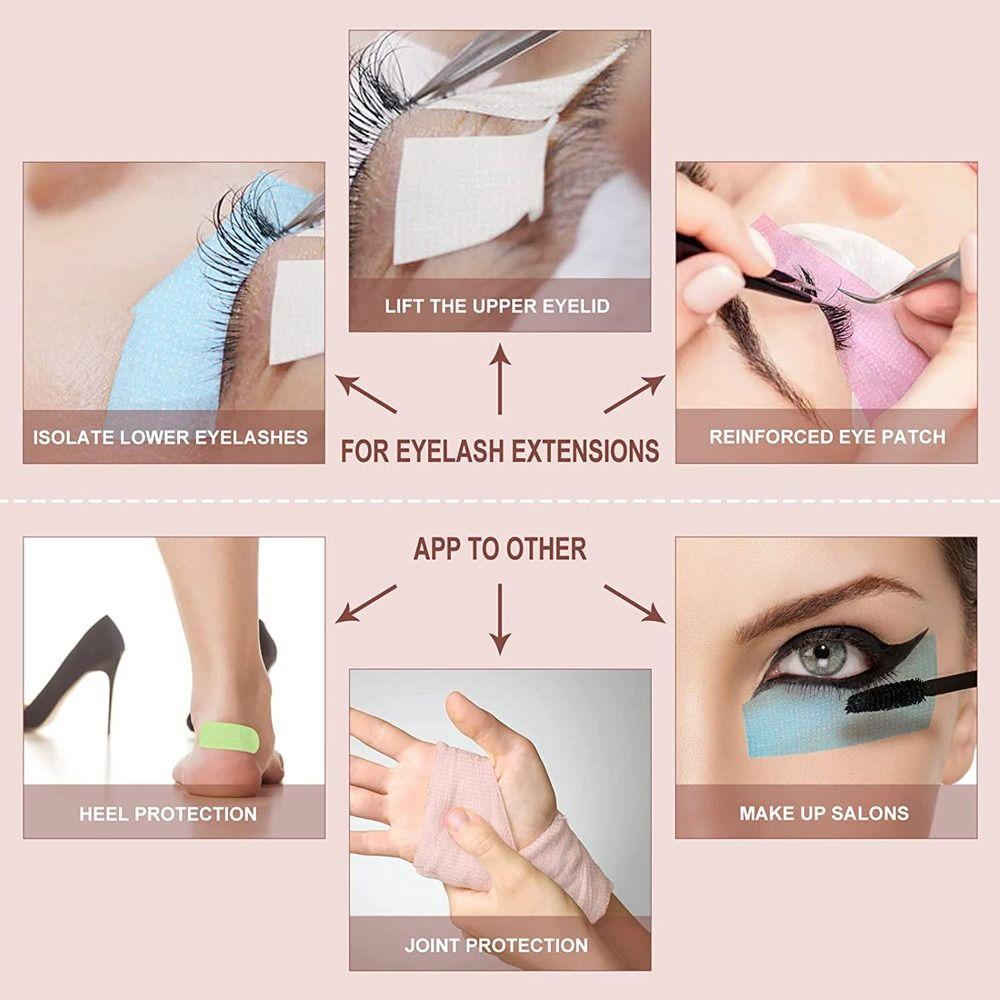 Non-woven Lash Grafting Silicone Gel Tape Micropore Fabric Under Eye Pad Patches  Makeup Tools