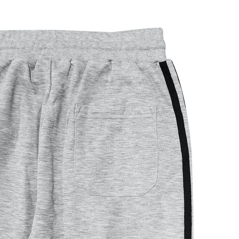 Men's Casual Pants 2 Stripes Sweatpants Casual Versatile Loose Drawstring Pants