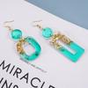 Fashionable Ear Studs Casting Mold Handmade Earrings Silicone Mold Eardrops Danglers UV Crystal Resin Epoxy Mold