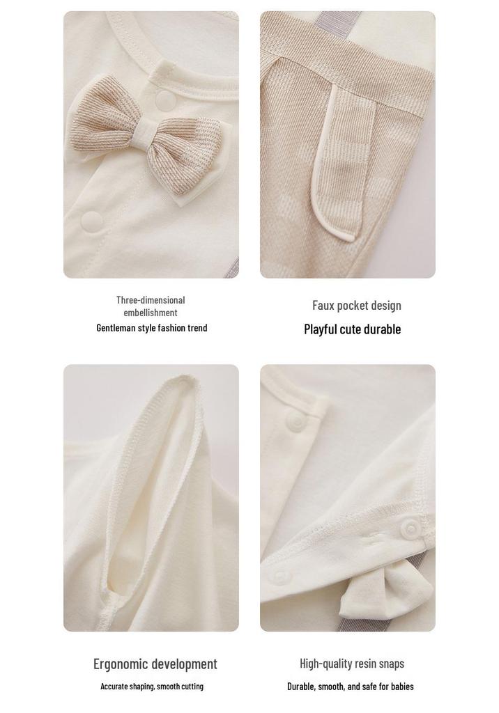 Newborn Summer Short Sleeve Romper Jumpsuit - Thin Style Baby Clothing