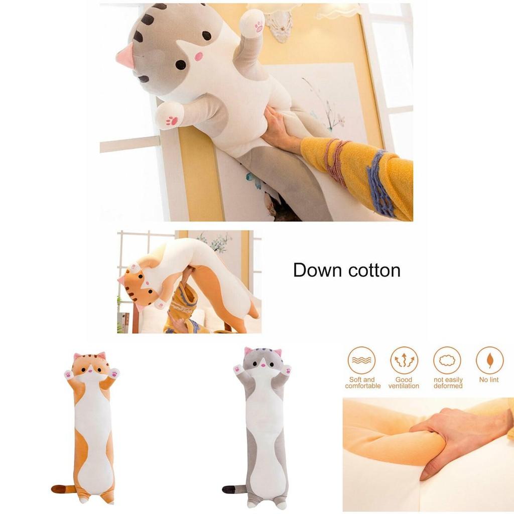 Cozy Long Cat Plush Toy Soft Stuffed Doll Ideal For Kids Gift And Home Decor Needs
