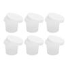 10pcs Dessert Cups with Lids High Temperature Resistant PP Plastic Party Serving Cup for Pudding Yog