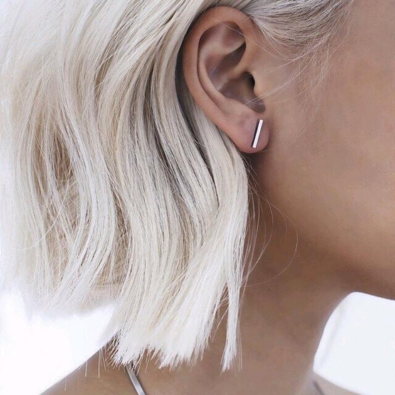 One Character Earrings for Girl Earring for Women Fashion Personality Brincos Wedding Jewelry