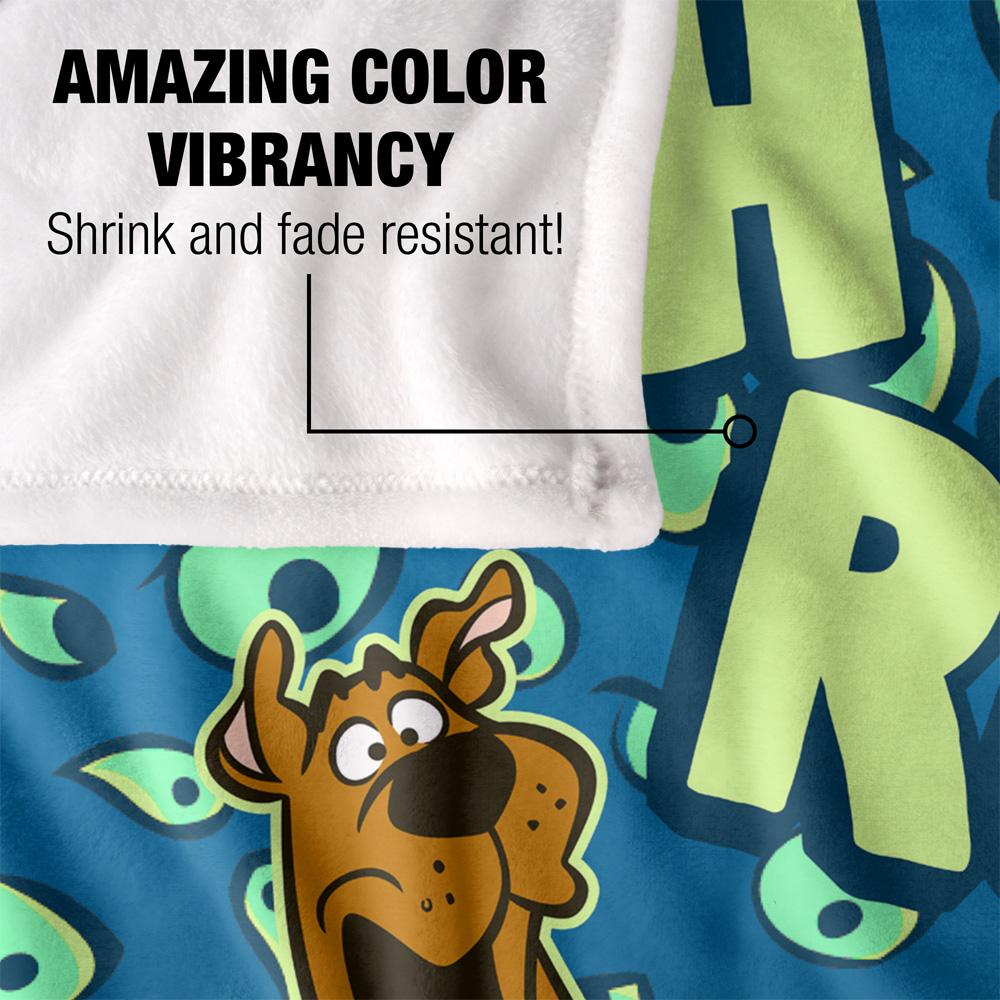 Scooby Doo Ruh Roh Eyes Blanket